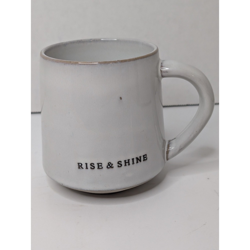 Hearth & Hand Magnolia Rise And Shine Stoneware Coffee Mug Cup 14oz